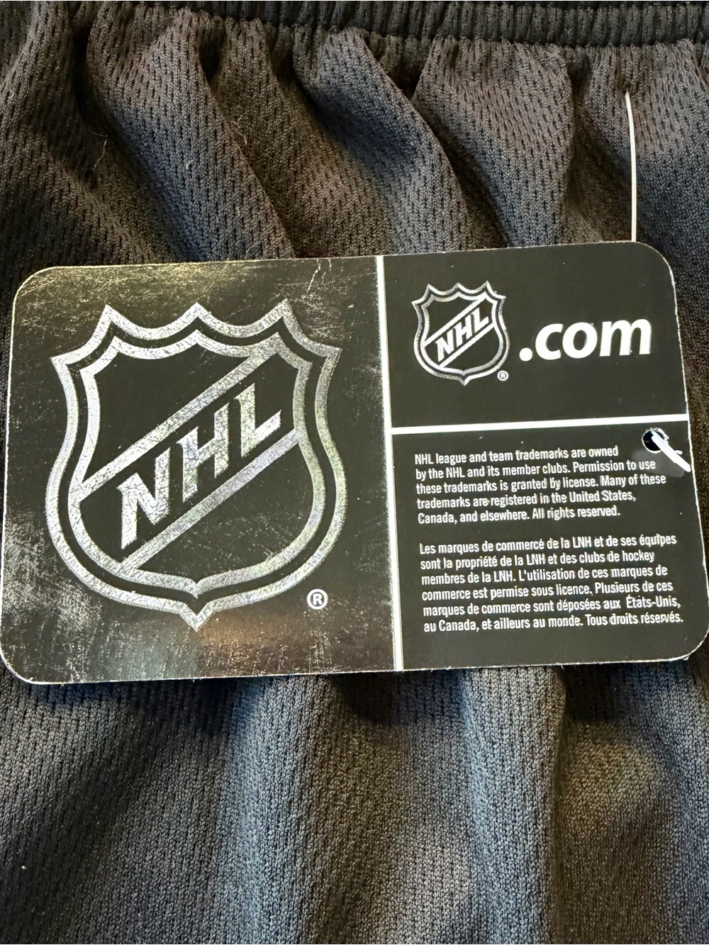 NWT - Official NHL Embroidered Vegas Golden Knights menโs athletic shorts - Picture 5 of 14